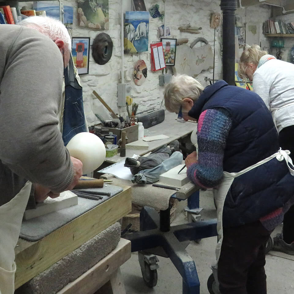 Burngate Stone Carving Centre | Relief Carving Course