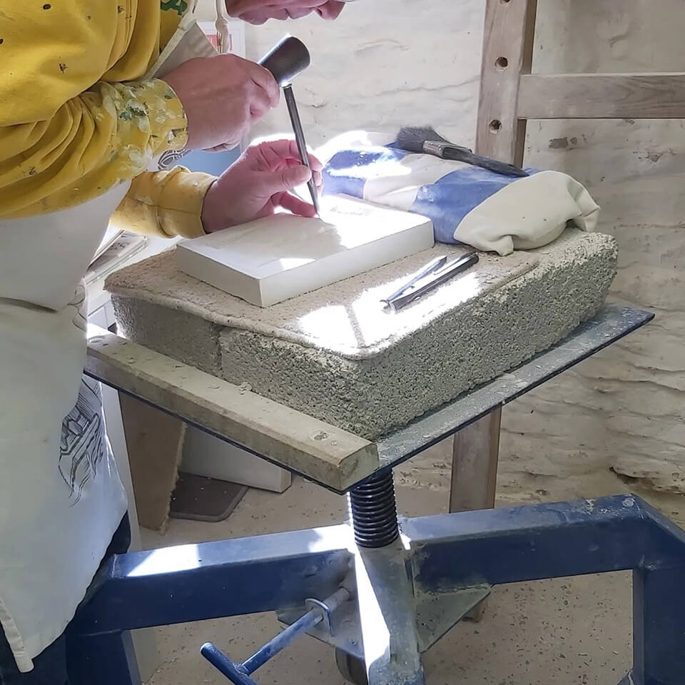Introduction to Stone Carving Course at Burngate Purbeck Stone Centre